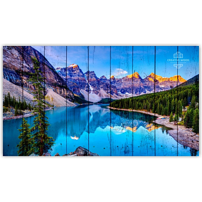 Картины Природа - Голубая вода, Природа, Creative Wood Картины Природа - Голубая вода, Природа, Creative Wood